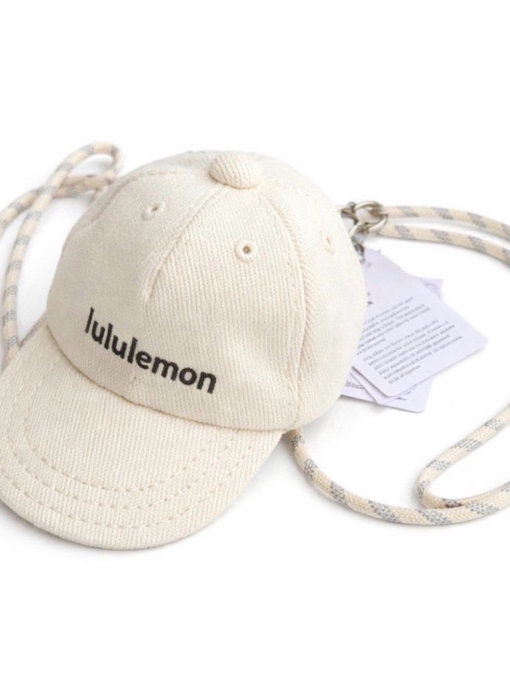 RARE NWT Lululemon Ball Cap Nano Lanyard